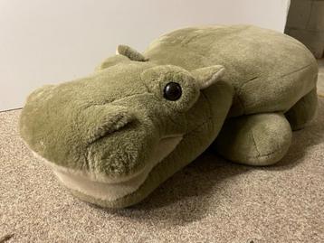 Groot knuffeldier Nijlpaard beschikbaar voor biedingen