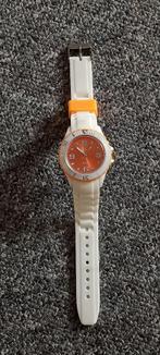 Horloge wit, oranje, Overige materialen, Polshorloge, Overige materialen, Nieuw