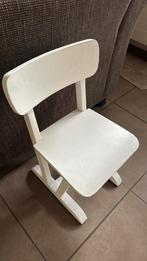 Peuter stoeltje wit met zachte poten dus geen krassen, Kinderen en Baby's, Kinderkamer | Tafels en Stoelen, Ophalen, Zo goed als nieuw