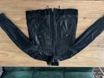 peuterey leren jas zwart maat L, Maat 52/54 (L), Zwart, Ophalen of Verzenden, Gedragen