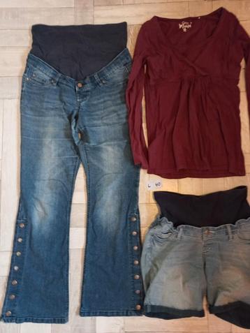zwangerschaps- en voedingkleding, katoen maat 40/42 of M/L beschikbaar voor biedingen