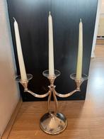 Lutz & Weiss zilver vergulde kandelaar, Ophalen of Verzenden, Zilver