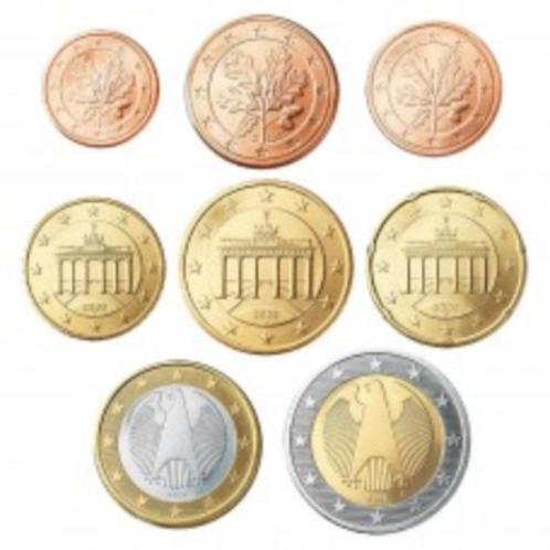 Duitsland – BU Jaarsets 2002 & 2003 (Munthuissets A–D–F–G–J), Postzegels en Munten, Munten | Europa | Euromunten, Setje, Overige waardes
