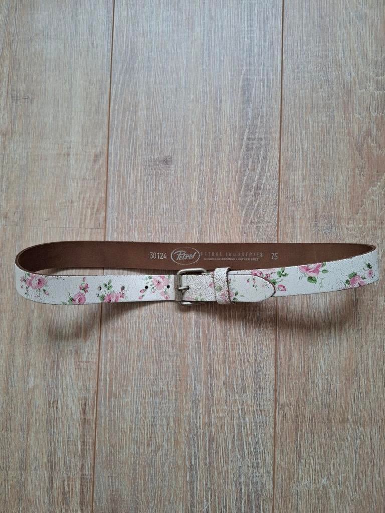 Petrol Industries Damesriem Leer 75 cm, Minder dan 80 cm, Echt leder, Tailleriem, Ophalen of Verzenden