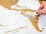Scratch the world map kaart met alle vlaggen, nieuw in koker, Ophalen of Verzenden, Nieuw