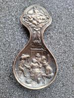 Antiek Van Nelle verzilverd repousse theeschepje, Ophalen