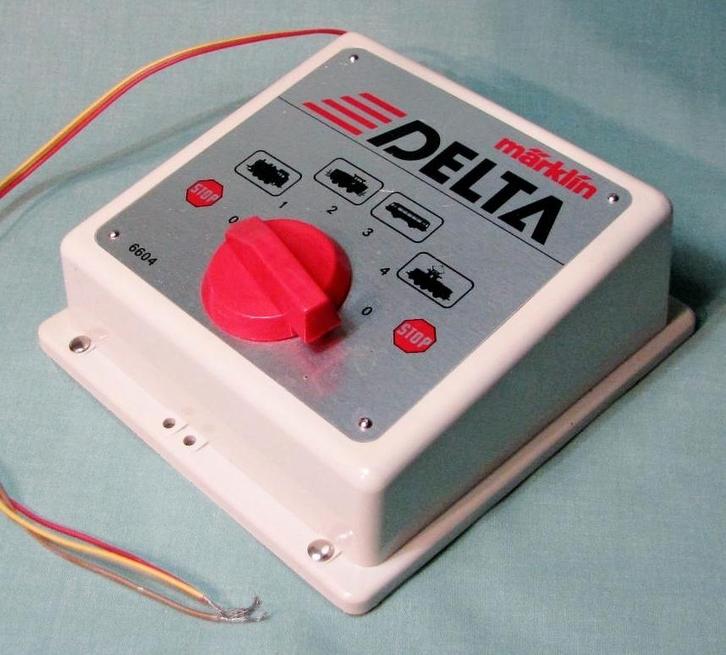 Marklin Delta 6604 controller, Hobby en Vrije tijd, Modeltreinen | H0, Zo goed als nieuw, Transformator of Voeding, Wisselstroom