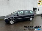 Opel Zafira 1.6-16V Comfort, '00, 184000 km, 1e eigenaar, 7-, Auto's, Opel, 65 €/maand, 101 pk, Gebruikt, Zwart