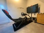 Racestoel Playseat Logitec stuur en pedalen., Spelcomputers en Games, Ophalen of Verzenden