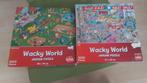 Wacky World puzzels, Hobby en Vrije tijd, Denksport en Puzzels, Ophalen of Verzenden, 500 t/m 1500 stukjes, Zo goed als nieuw