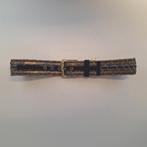 Echt leren brede dames riem, 82cm, Kleding | Dames, Riemen en Ceinturen, 80 tot 90 cm, 5 cm of meer, Tailleriem, Ophalen of Verzenden