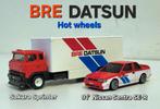 Mattel Hot Wheels BRE Datsun Premium set Nissan Sentra Truck, Ophalen of Verzenden, Nieuw, Auto