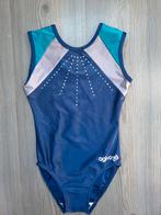 Turnpakje Agiva maat 122/128/134, Sport en Fitness, Turnen, Blauw, Zo goed als nieuw, Turnpak(je), Kindermaat 122 t/m 140