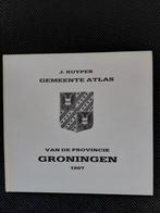 Gemeente Atlas Groningen 1867 - J. Kuyper, herdruk, Boeken, Atlassen en Landkaarten, Gelezen, J. Kuyper, Overige atlassen, Ophalen of Verzenden