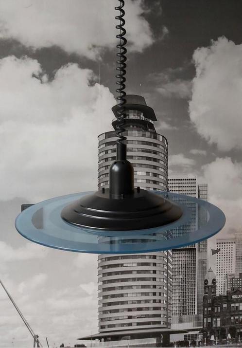 Massive hanglamp ufo, Huis en Inrichting, Lampen | Hanglampen, Gebruikt, Glas, Ophalen