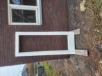 Dubbele buitendeur, Doe-het-zelf en Verbouw, Kozijnen en Schuifpuien, Deurkozijn, Zo goed als nieuw, Hout, Ophalen