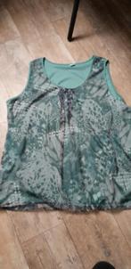 M&S 2-lagige groene top mt XXXL (3XL), Maat 46/48 (XL) of groter, Ophalen of Verzenden, Zo goed als nieuw, Zonder mouw
