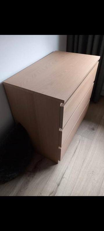 Ikea Malm ladekast met 3 laden zgan - afbeelding 3