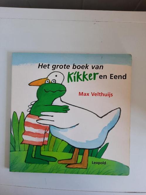 HET GROTE BOEK VAN KIKKER EN EEND – MAX VELTHUIJS – GROTE VE, Boeken, Prentenboeken en Plaatjesalbums, Gelezen, Prentenboek, Ophalen of Verzenden
