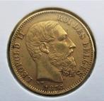 belgie 20 francs 1875, Goud, België, Verzenden
