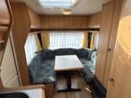 Hobby Excellent Easy 450 UF bj 2002 met voortent en luifel, Caravans en Kamperen, Caravans, Schokbreker, Overige typen, Rondzit
