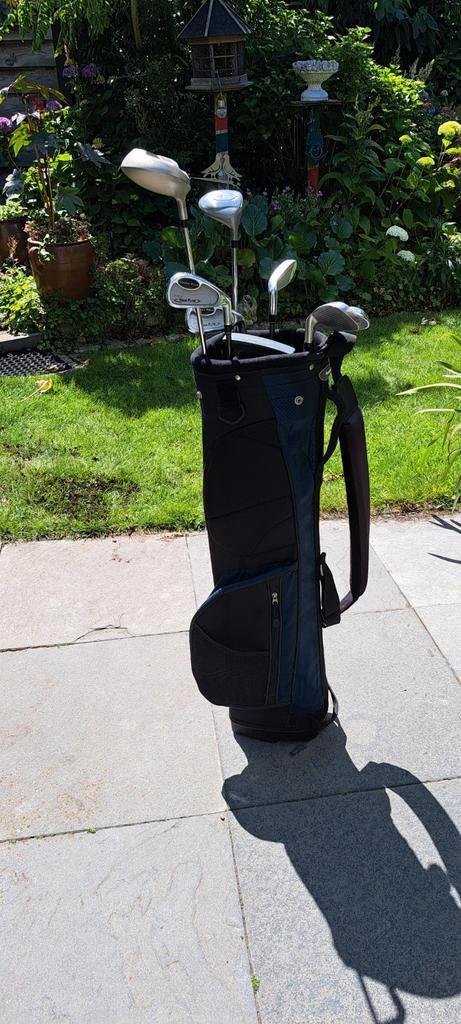 Nette Tech Flite Power Plus beginners golfset etc., Sport en Fitness, Golf, Ophalen of Verzenden