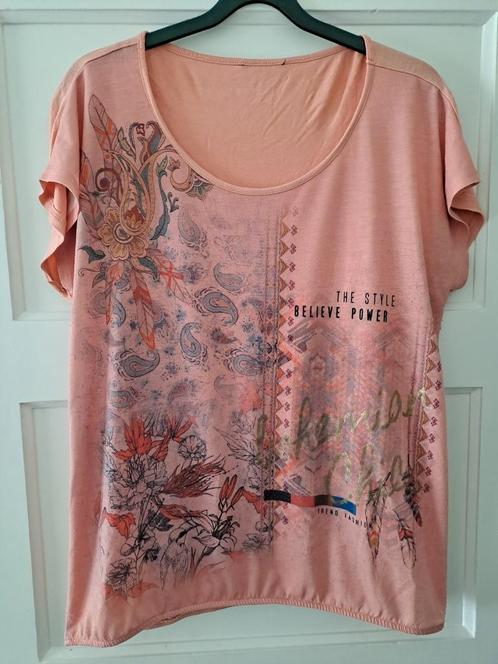 Leuk shirt MS mode maat L, Kleding | Dames, T-shirts, Zo goed als nieuw, Maat 42/44 (L), Overige kleuren, Korte mouw, Ophalen of Verzenden