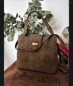 Pierre Cardin Bag Logo Embroidered, Ophalen of Verzenden, Nieuw, Bruin, Handtas