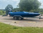 Bernico 18ft + 225pk yamaha, Watersport en Boten, Ophalen, Gebruikt, Minder dan 70 pk, 3 tot 6 meter