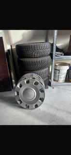 Fiat 500 & Audi Winterbanden met Velgen - Goede Staat, Auto-onderdelen, Banden en Velgen, Ophalen of Verzenden, 14 inch, Winterbanden