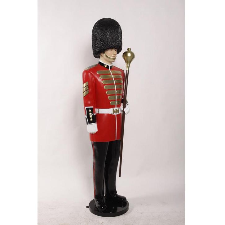 Royal Artillery Officer – Queens Guards beeld hoogte 185 cm, Verzamelen, Militaria | Algemeen, Overige soorten, Nederland, Ophalen