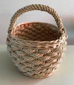 MAND, RIET HANDGEMAAKT. Zwaar. PERFECTE STAAT., Ophalen of Verzenden, Nieuw, Zwart, Shopper