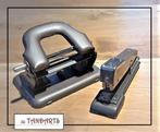 RETRO nietmachine plus perforator – jaren ‘70, Ophalen of Verzenden, Huis en Inrichting