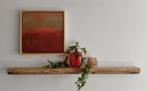 Houten wandplank | EIKEN | decoratief schap 96cm | zwevend, Houtatelier M.Y., Info@myhoutatelier.nl, Nieuw, Ophalen of Verzenden