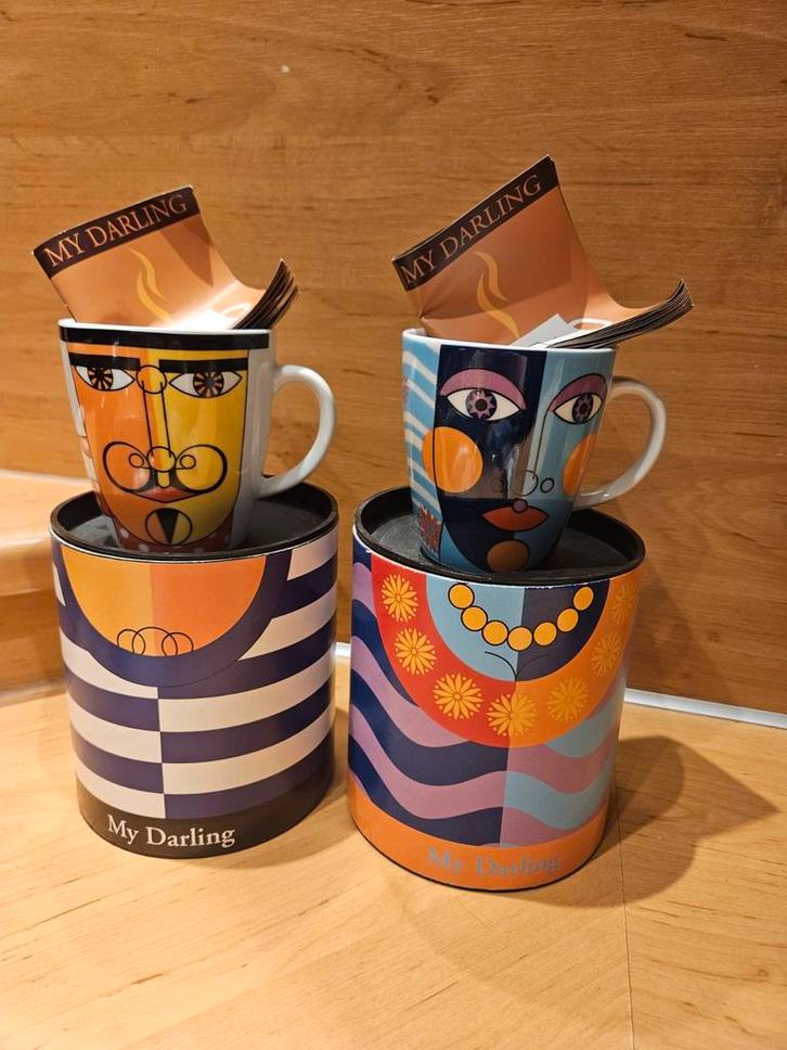 Ritzenhoff My Darling Mokken - Set van 2, Antiek en Kunst, Antiek | Servies compleet, Ophalen of Verzenden