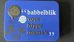 babyshower- kraam cadeau: “Babbel blik voor hippie mama’s”, Kinderen en Baby's, Kraamcadeaus en Geboorteborden, Nieuw, Kraamcadeau