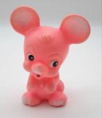 Vintage Piep figuur Roze Muis uitgave van Ledra ca. 12cm, Verzamelen, Ophalen of Verzenden, Gebruikt