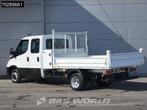 Iveco Daily 35C16 3.0L Open Laadbak met Kist Dubbel Cabine D, Auto's, Bestelauto's, Stof, Gebruikt, Euro 6, 4 cilinders