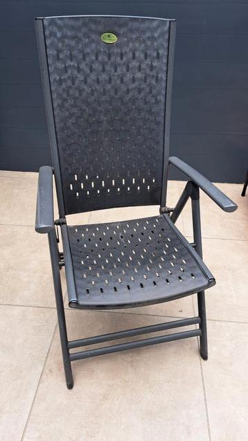 4 verstelbare tuinstoelen incl kussens beschikbaar voor biedingen