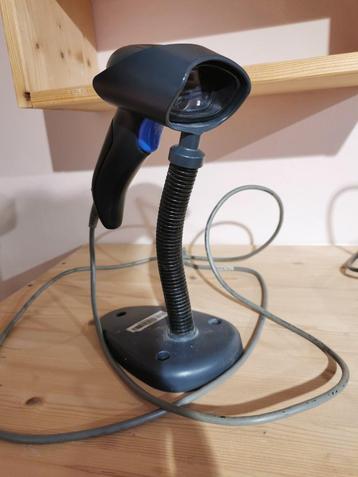 Handscanner met houder en kabel voor kassa beschikbaar voor biedingen