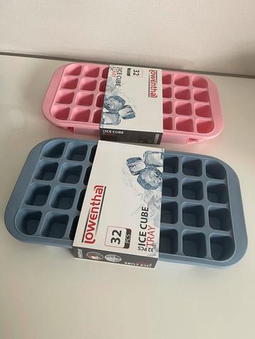 Ijsklontje ice cube maker xxl 2x32 tray ijsbokjes vorm beschikbaar voor biedingen