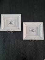 Riviera Maison 'His & Hers' haken lijstjes, wandlijst, Ophalen of Verzenden, Zo goed als nieuw, Minder dan 100 cm