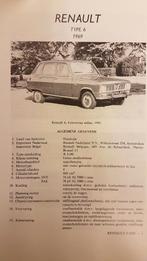 9 x Renault 6 8 9 10 11 Floride Olyslager Kluwer Vraagbaken., Ophalen of Verzenden