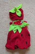 Aardbei Carnaval / verkleedpak - Maat 98, Ophalen of Verzenden, Gebruikt, 104 of kleiner, Jongen of Meisje