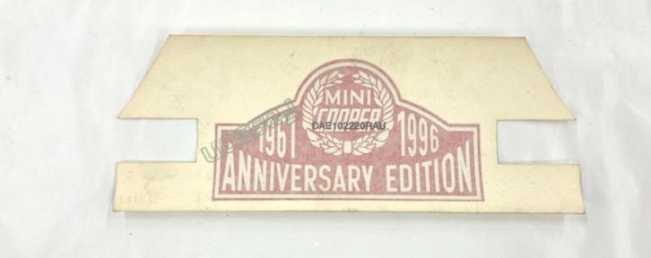 Mini Cooper sticker., Verzamelen, Stickers, Nieuw, Auto of Motor, Ophalen