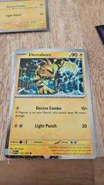 Electabuzz 151 cosmos holo, Ophalen of Verzenden, Zo goed als nieuw, Losse kaart