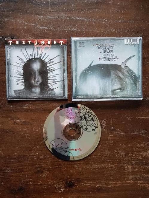 Testament - Demonic cd thrash death rock metal Skolnick, Cd's en Dvd's, Cd's | Hardrock en Metal, Gebruikt, Ophalen of Verzenden