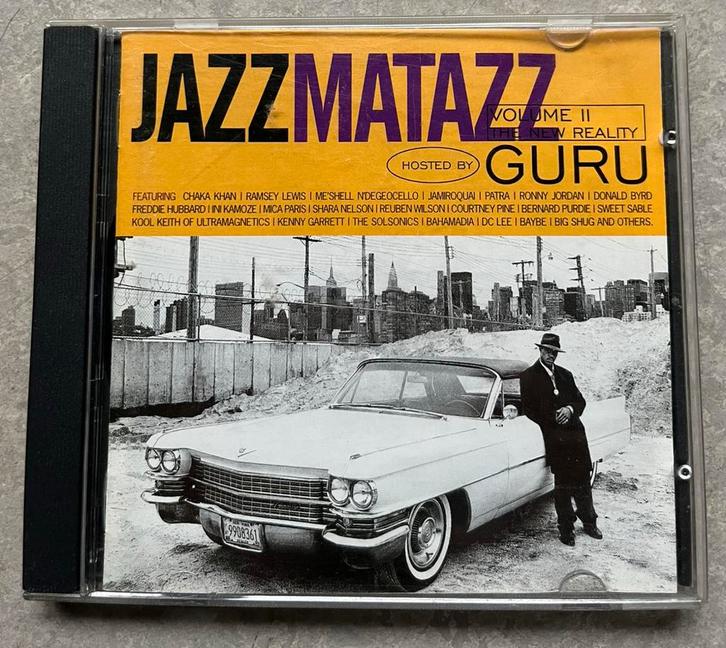 Guru - Jazzmatazz Vol.II The New Reality (cd HipHop/jazz), Cd's en Dvd's, Cd's | Hiphop en Rap, Zo goed als nieuw, 2000 tot heden