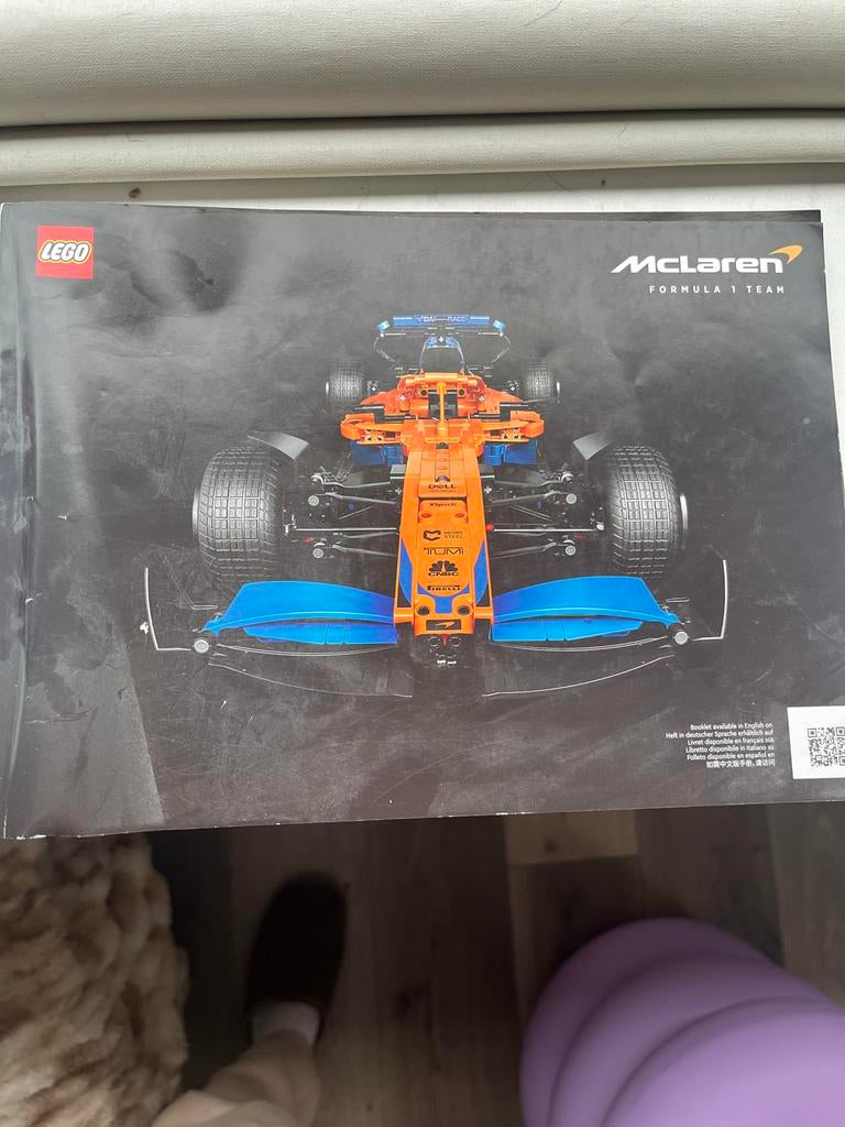 Lego McLaren F1 - Zeldzame Eerste Editie, Ophalen of Verzenden, Zo goed als nieuw, Complete set, Lego