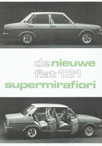Folder Fiat 131 Supermirafiori (1978), Verzenden, Gelezen, Overige merken